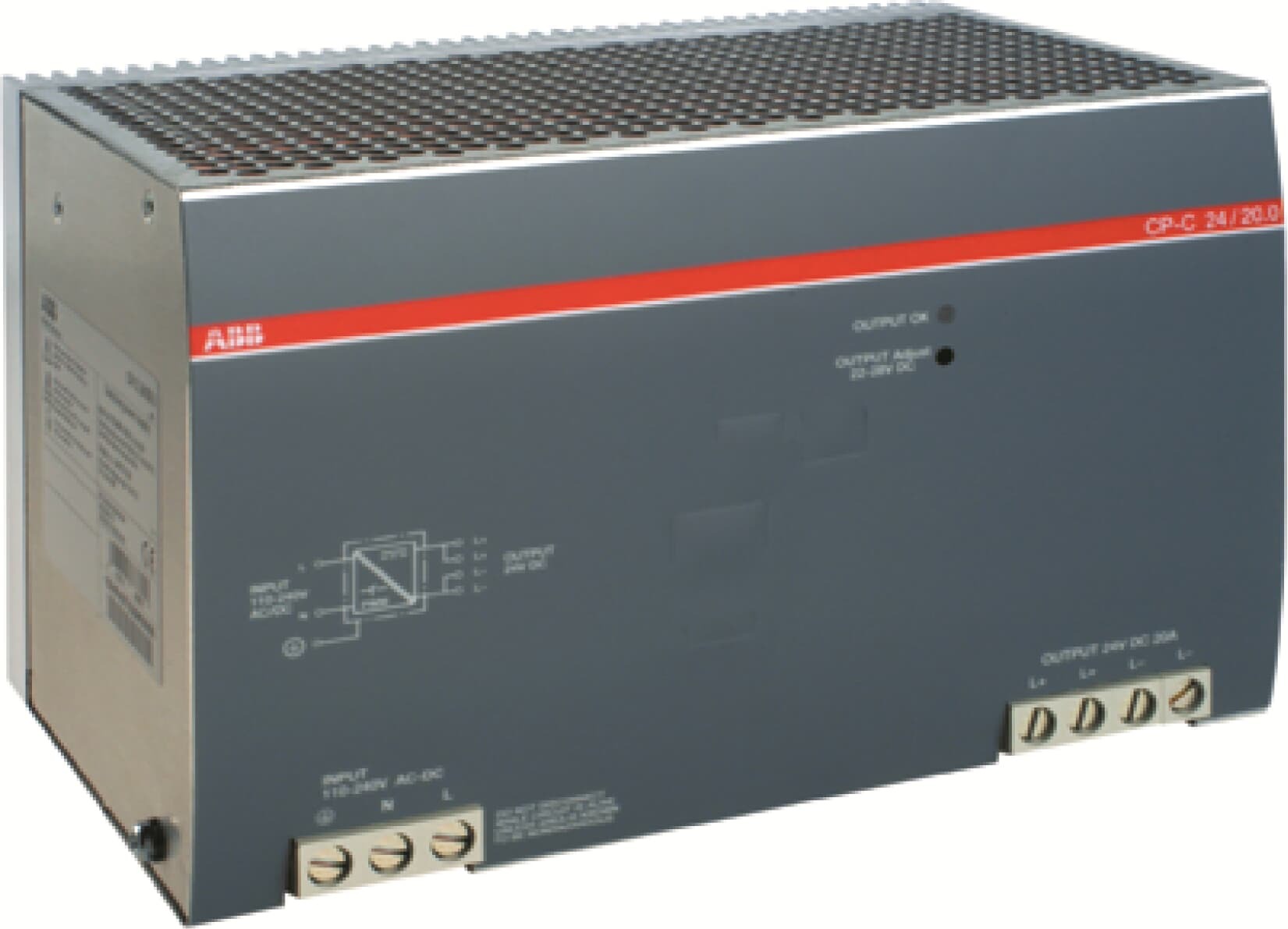 Fuente de Poder 24VDC 20A Cp-c 24/20 1SVR427026R0000 — ABB — ABB