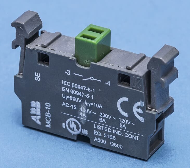 Block de Contacto MCB-10 1SFA611610R1001 — ABB — ABB