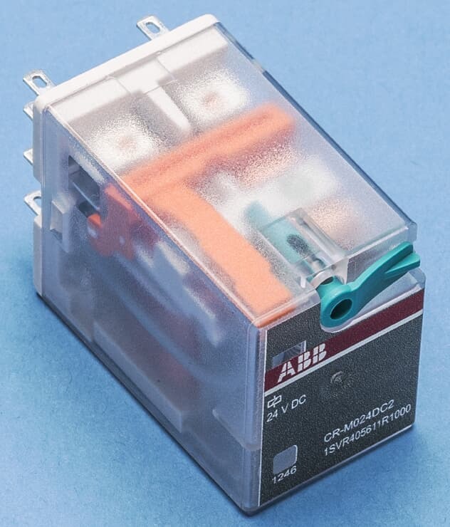 Relé CAPSULADO CR-M024DC2 CONTROL: 24V D.C. 1SVR405611R1000 ABB — ABB