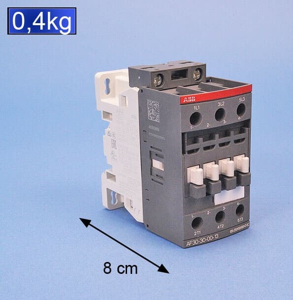 Contactor 3x30A bobina 250VAC AF30 1SBL277001R1300 ABB — ABB