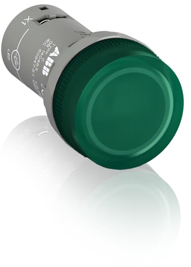Piloto LED Compacto 24V AC/DC 22mm Verde 1SFA619403R5022 — ABB — ABB