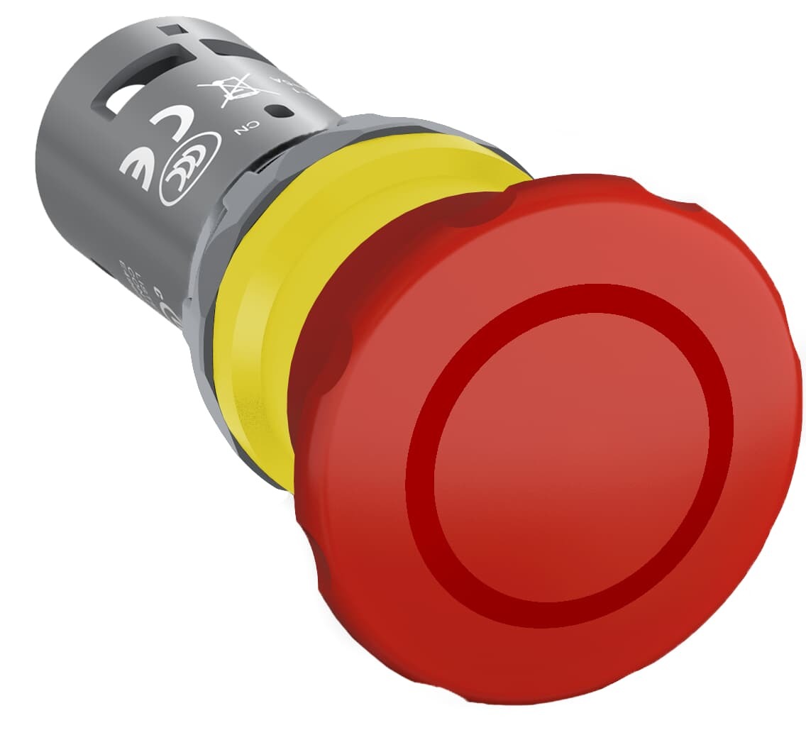 Parada Emergencia Compacto 40mm Tirar 1NA+1NC 1SFA619551R1071 — ABB — ABB