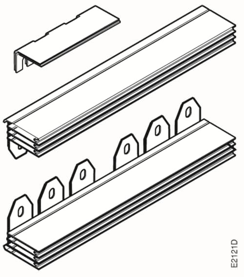 Juego Barras Metalicas de Conexion Para Partidor Suave 1SFN085303R1000 — ABB — ABB