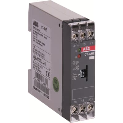 Rele Temporizador Off-delay Ct-ahe, 1 C/o (3-300S) 110-130V Ca 1SVR550110R2100 — ABB — ABB