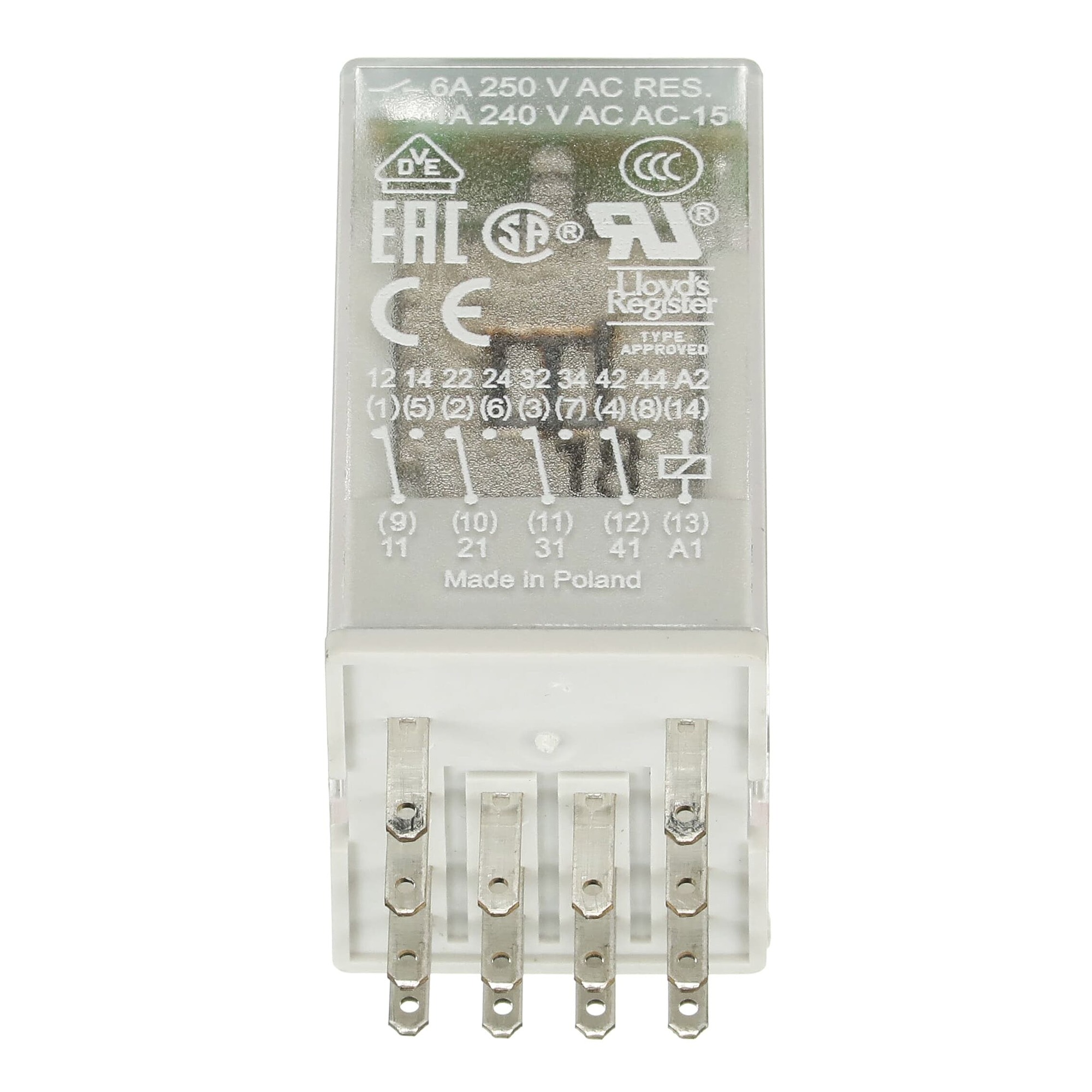 Relé CAPSULADO CR-M230AC4L CONTROL: 230V A.C. 1SVR405613R3100 ABB — ABB