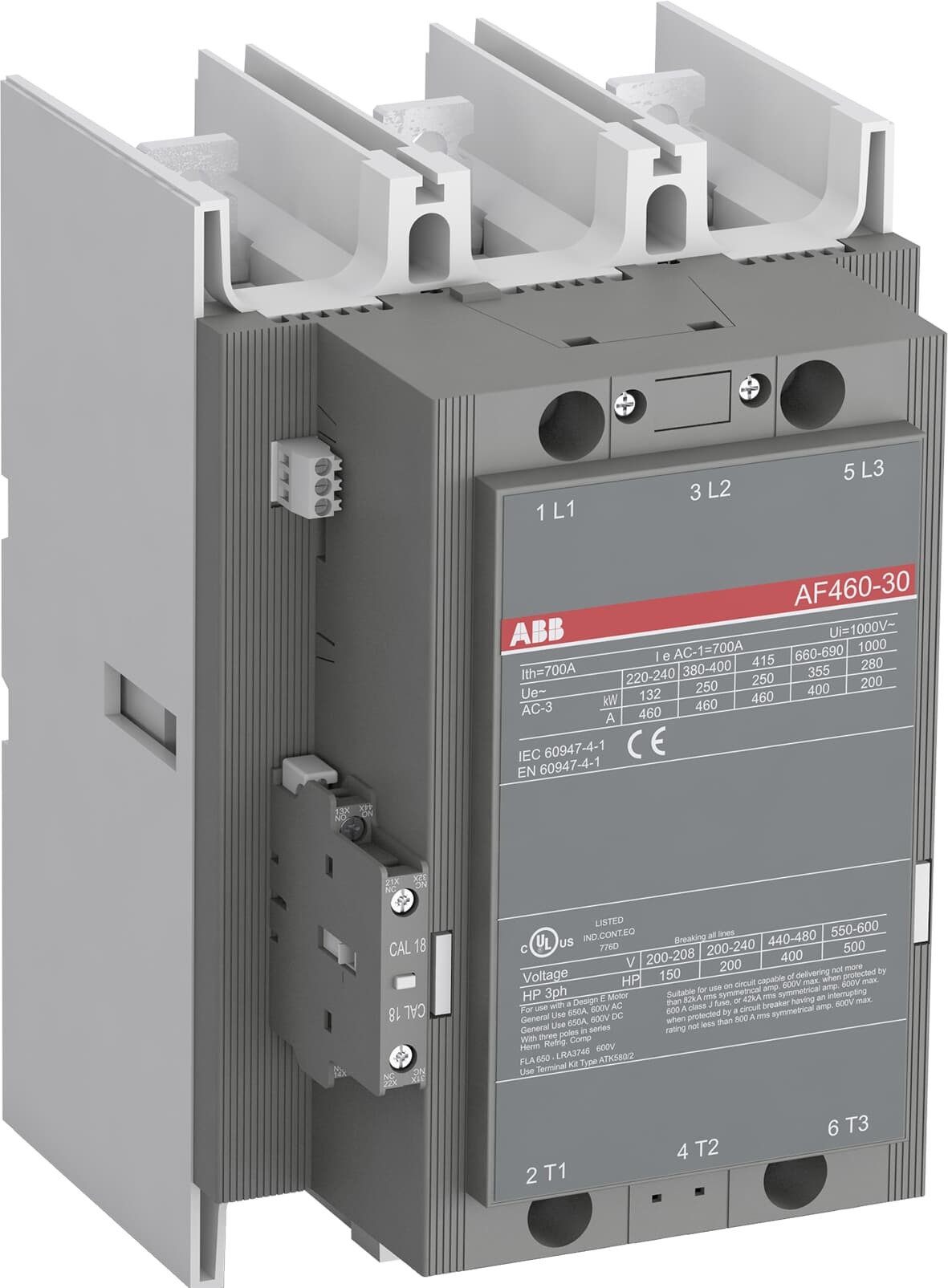 Contactor bobina 250VAC 1SFL597001R7011 ABB — ABB