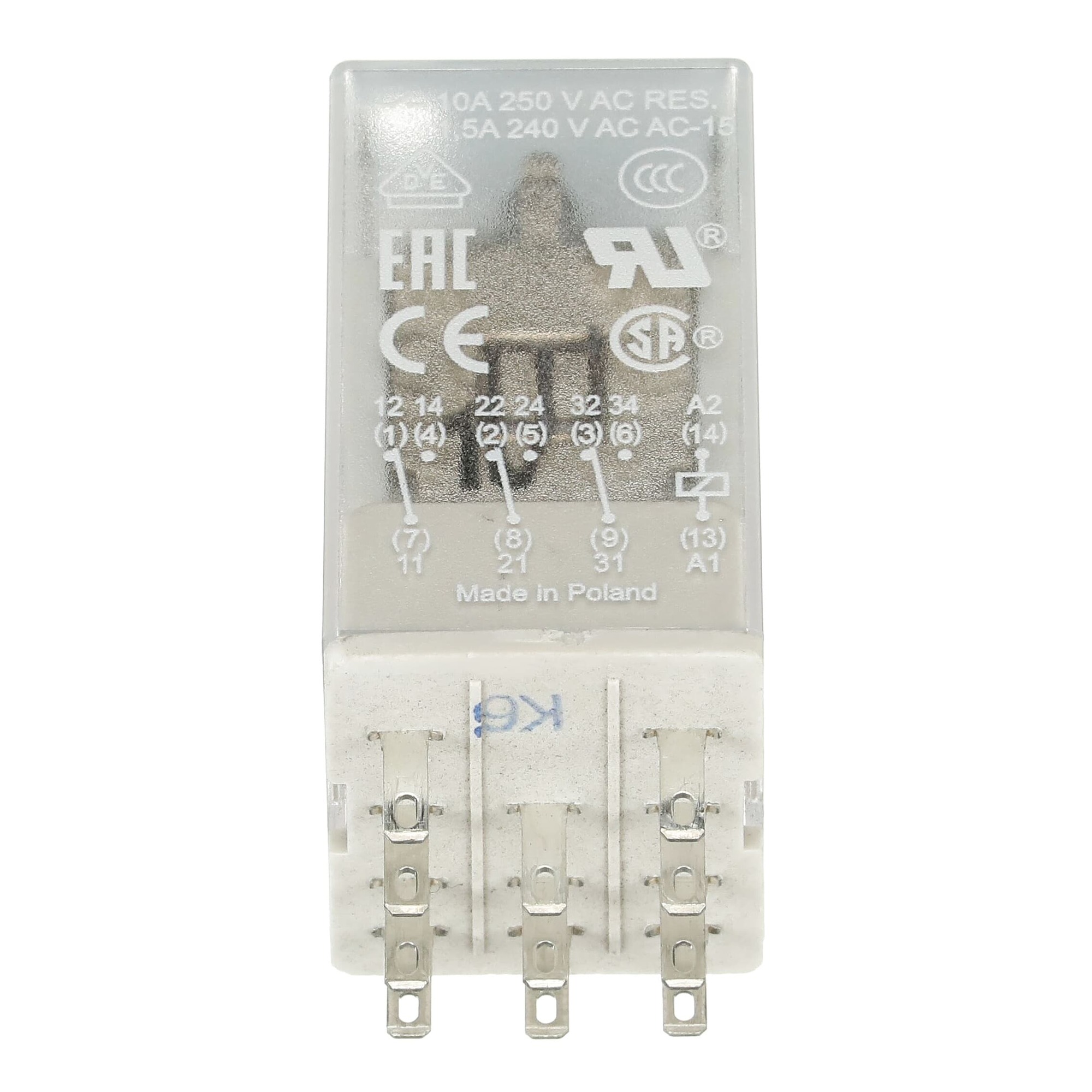 Relé CAPSULADO CR-M125DC3 CONTROL 125V D.C. 1SVR405612R8200 ABB — ABB