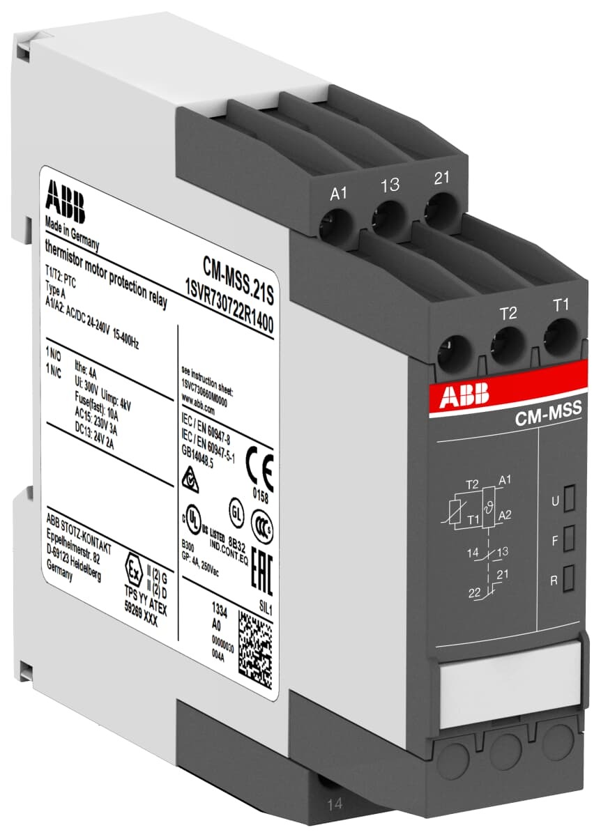 Relé TRASMISOR CMMSS 1 CANAL + 2 CONTACTOS 24/220 CA/CC 1SVR730722R1400 ABB — ABB
