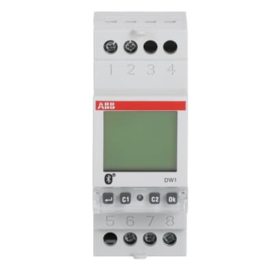 Reloj Digital Dia/semana, Reserva de Marcha, DW1, BLUETOOTH, 1CO, 220VCA 2CSM222531R1000 — ABB — ABB