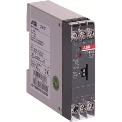 Rele Temporizador On-delay Ct-ere, 1 C/o (0.3-30MIN) 110-130V Ca 1SVR550100R5100 — ABB — ABB