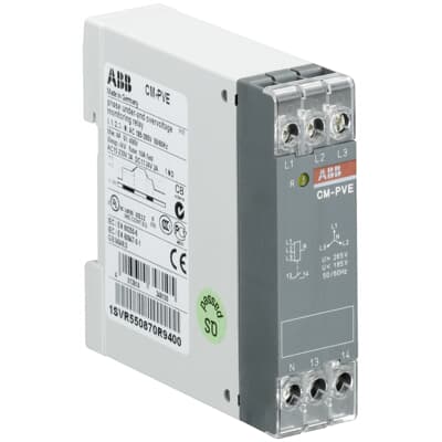 Rele Trifasico/monofasico Cm-pve 320-460V AC 1SVR550870R9400 — ABB — ABB