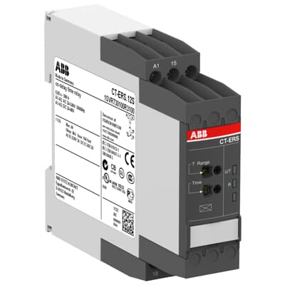 Relé TEMP ON-DELAY 1C/O 24-48VDC 24-240VAC 1SVR730100R3100 ABB — ABB