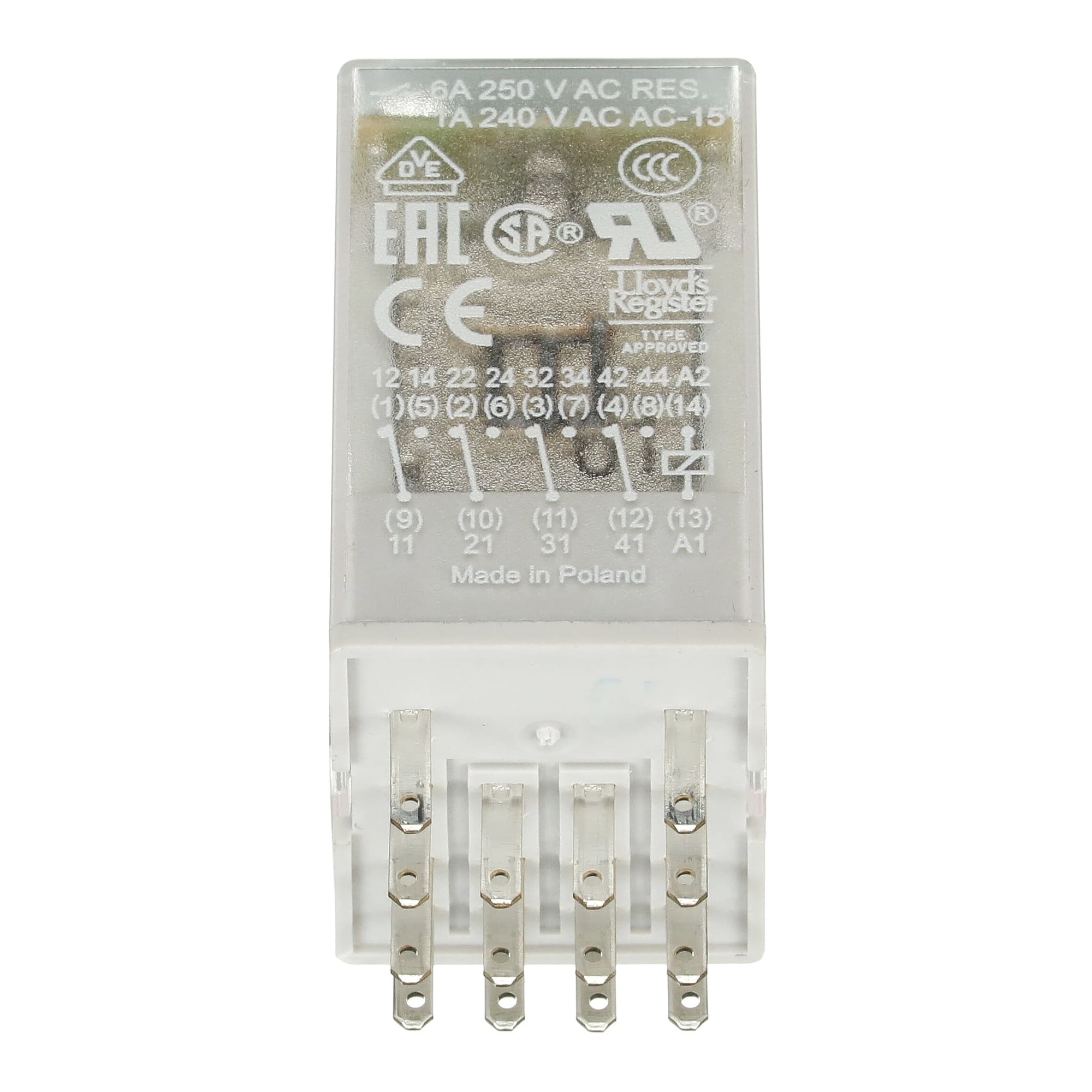 Relé CAPSULADO CR-M110AC4L CONTROL: 110V A.C. 1SVR405613R7100 ABB — ABB