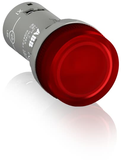 Piloto LED Compacto 230Vca 22mm Am 1SFA619402R5233 — ABB — ABB