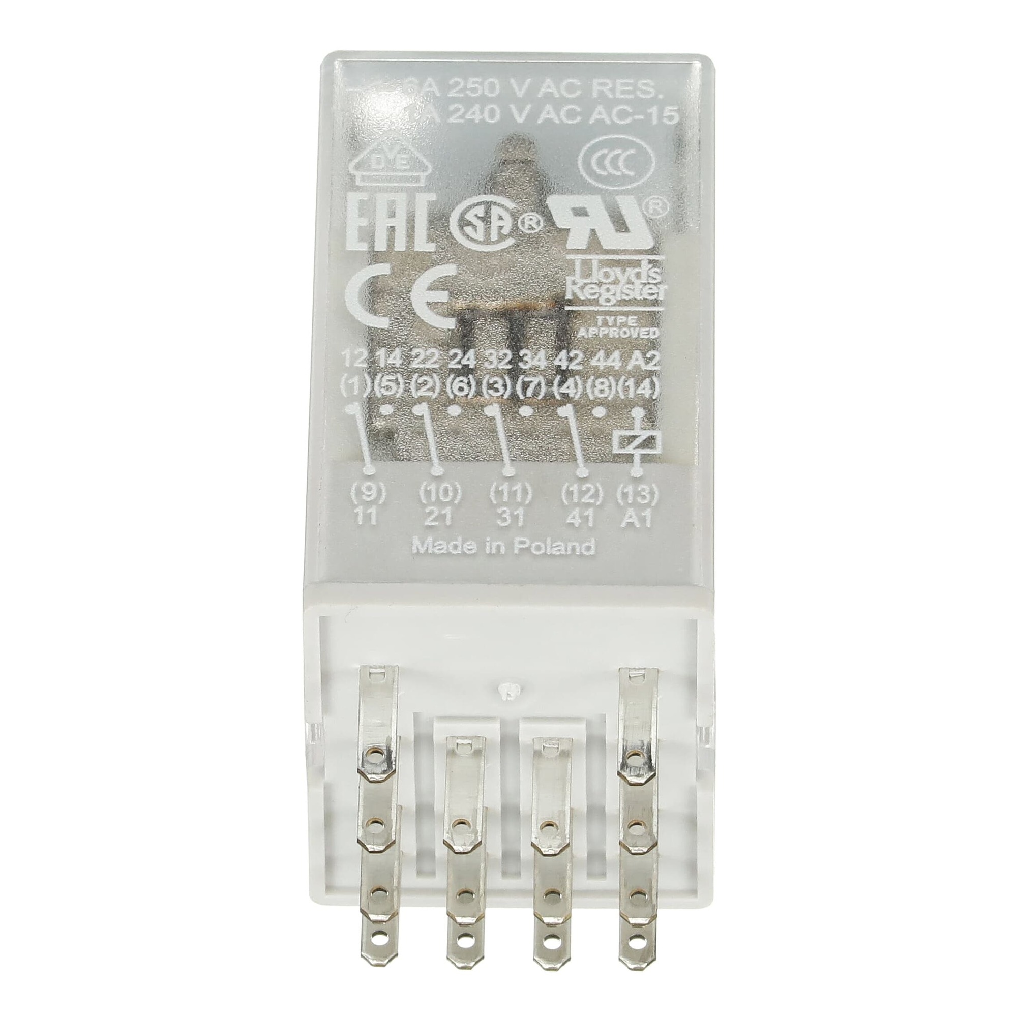 Relé CAPSULADO CR-M012DC4 CONTROL: 12V D.C. 1SVR405613R4000 ABB — ABB