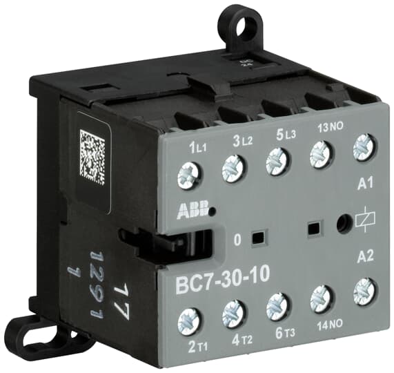 Contactor bobina 24VDC 1NA GJL1313001R8101 ABB — ABB