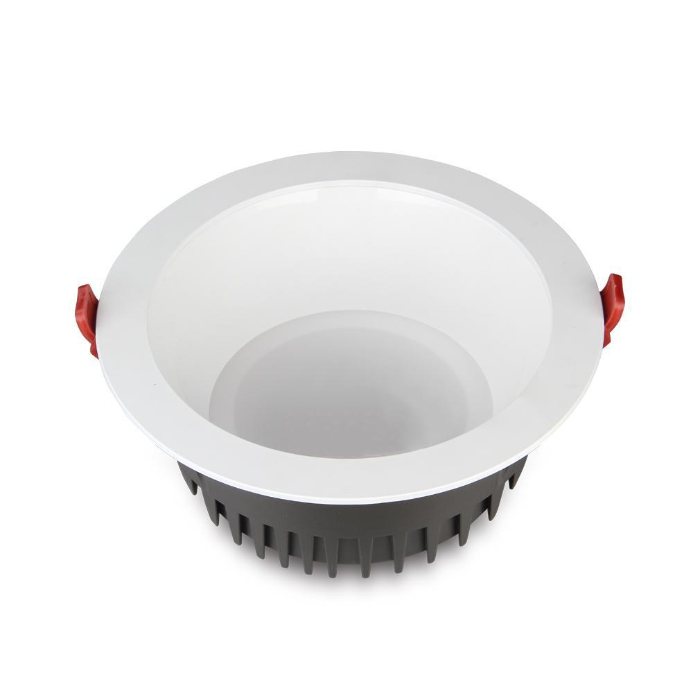 Dowlight Retraído Opal -40W 6500K Aluminio + Plástico 220mm. 185 -210mm. IP40 (DO-K010F)
