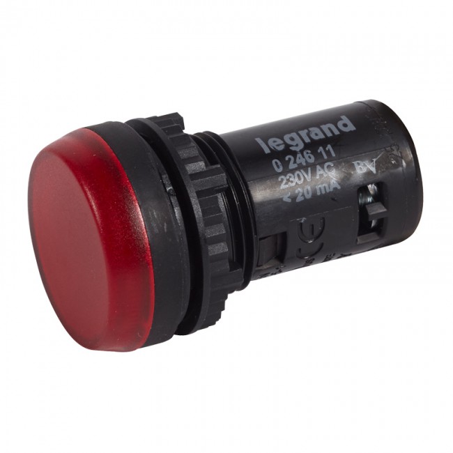 Osmoz LED Piloto Monoblock 230V Rojo 24611 — Legrand — Legrand