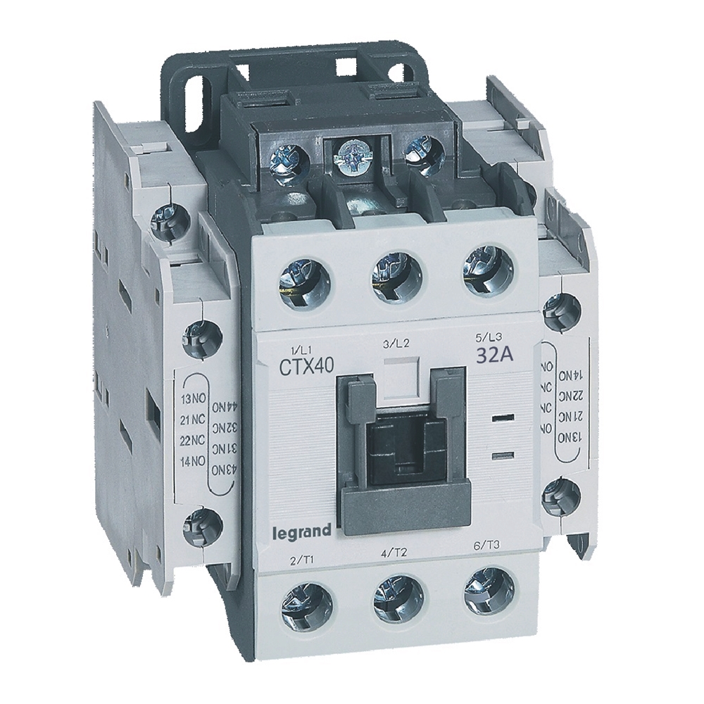 Contactor 32A bobina 220V 2NA+2NC 416126 Legrand — Legrand