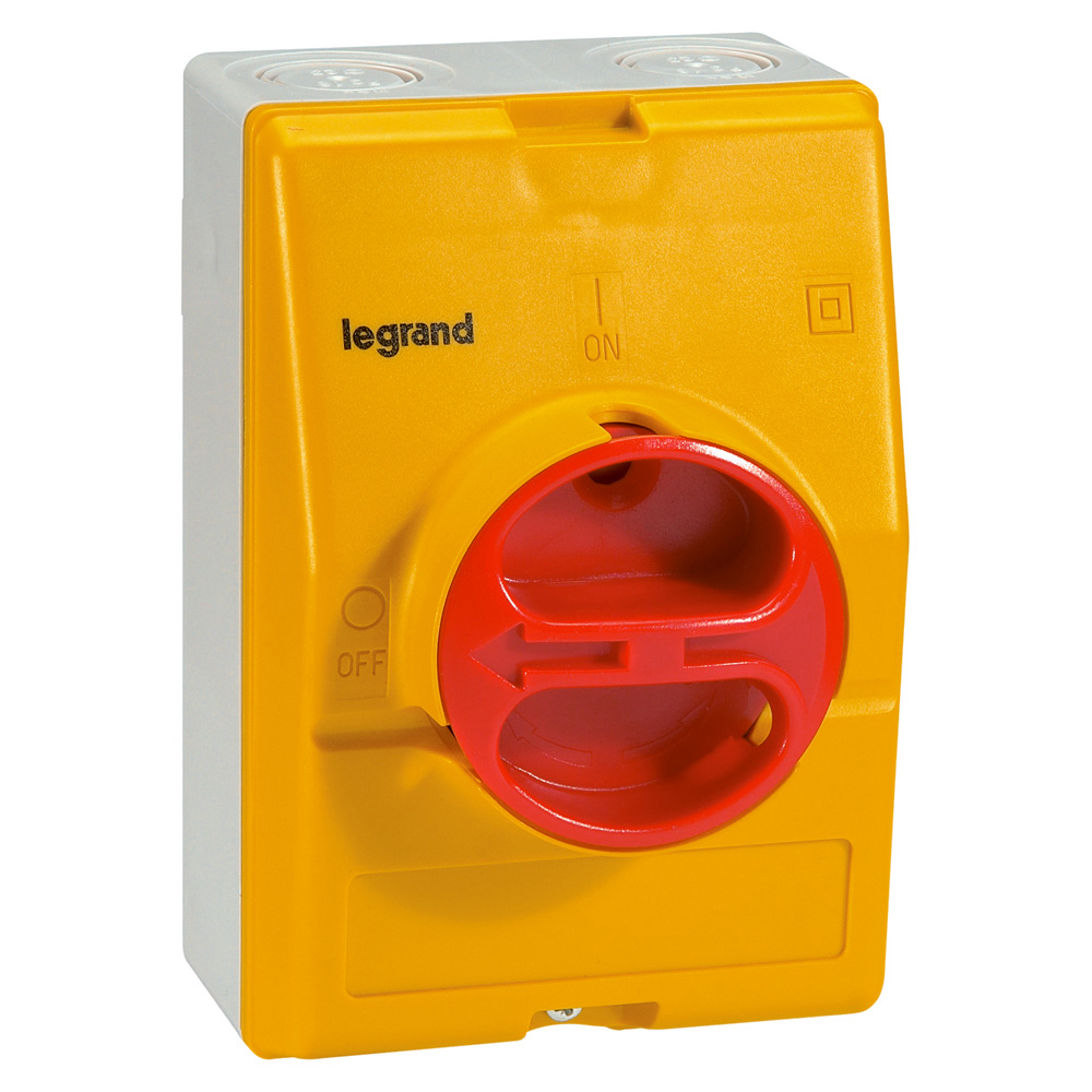 Interruptor Seccionador IP 65-IK07 Tripolar 20A. 22172 — Legrand — Legrand