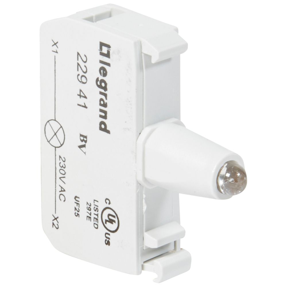OSMOZ BLOCK BASE P/LED 230V ROJO 22941 Legrand — Legrand
