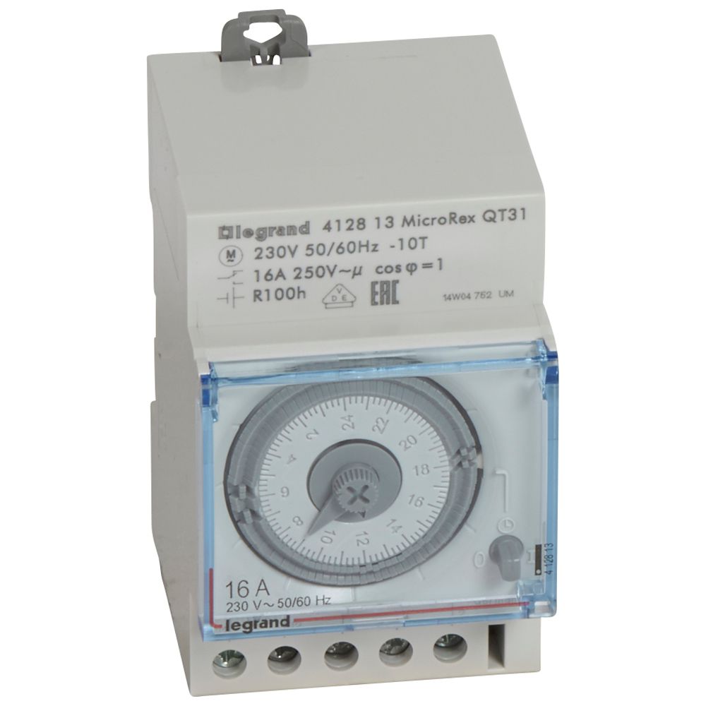 Reloj Horario Diario Con Reserva 3MOD 412813 — Legrand — Legrand