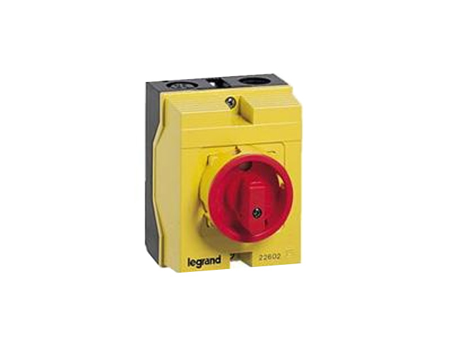 Interruptor Seccionador IP 65-IK07 Hexapolar 25A. 22604 — Legrand — Legrand