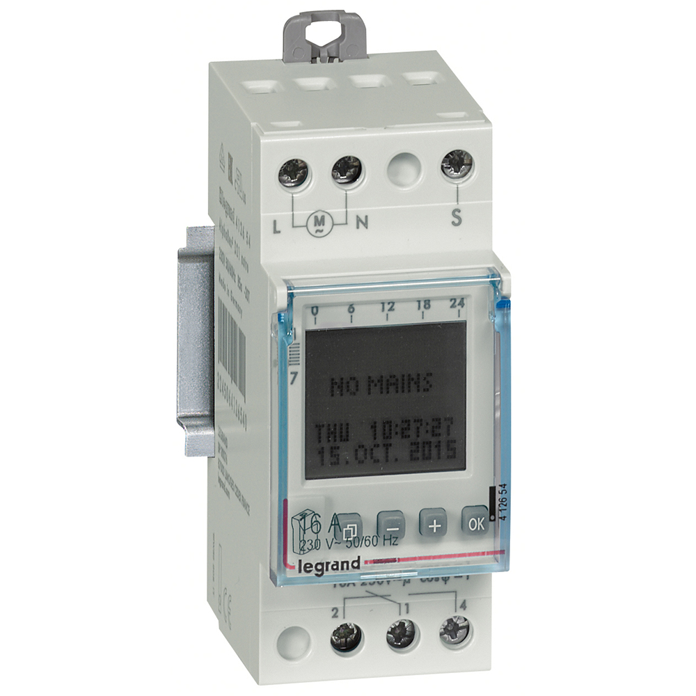 Reloj Horario Astrorex 1SALIDA 412654 — Legrand — Legrand