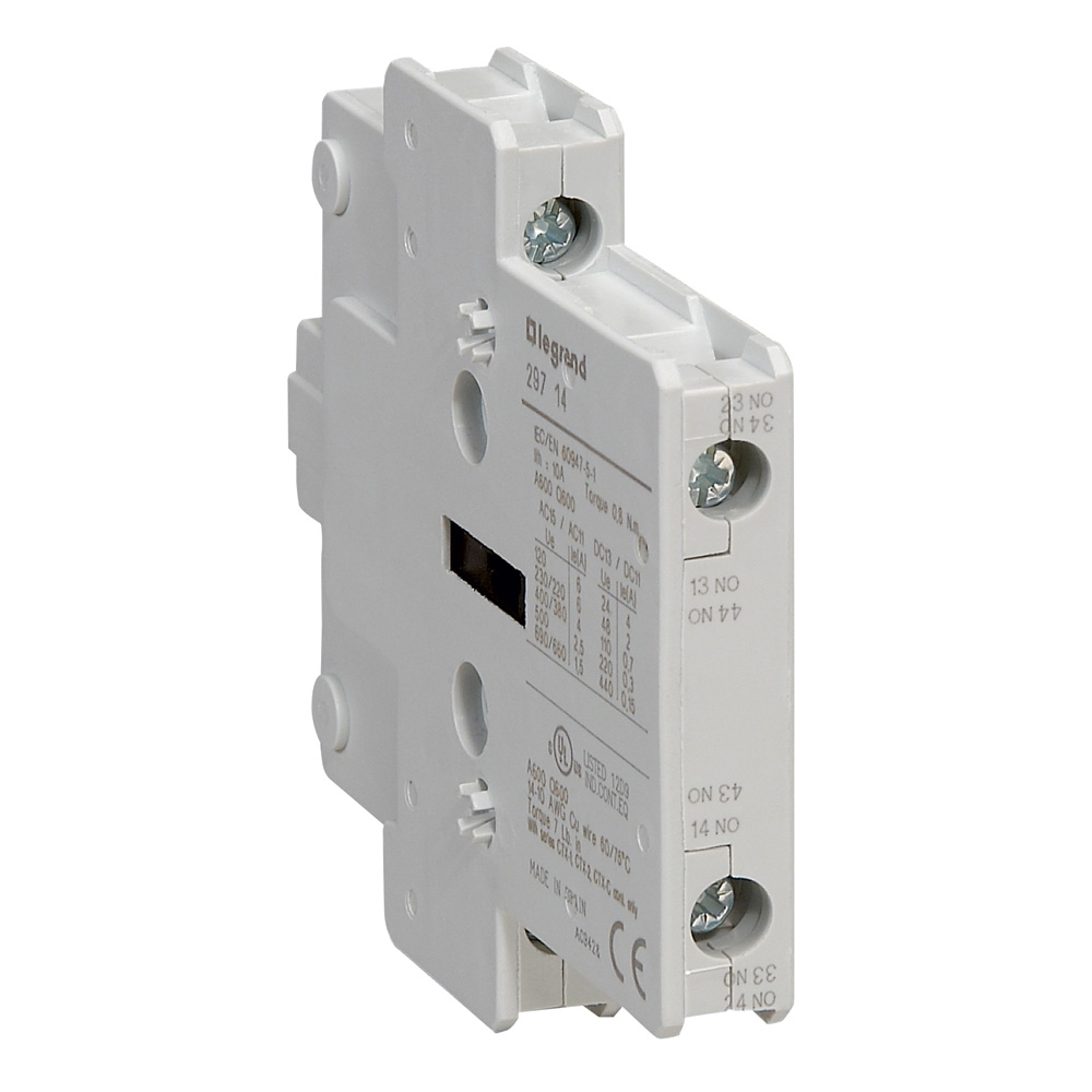 Contacto Auxiliar 2NA M/frontal CTX1 29714?// 29714 — Legrand — Legrand