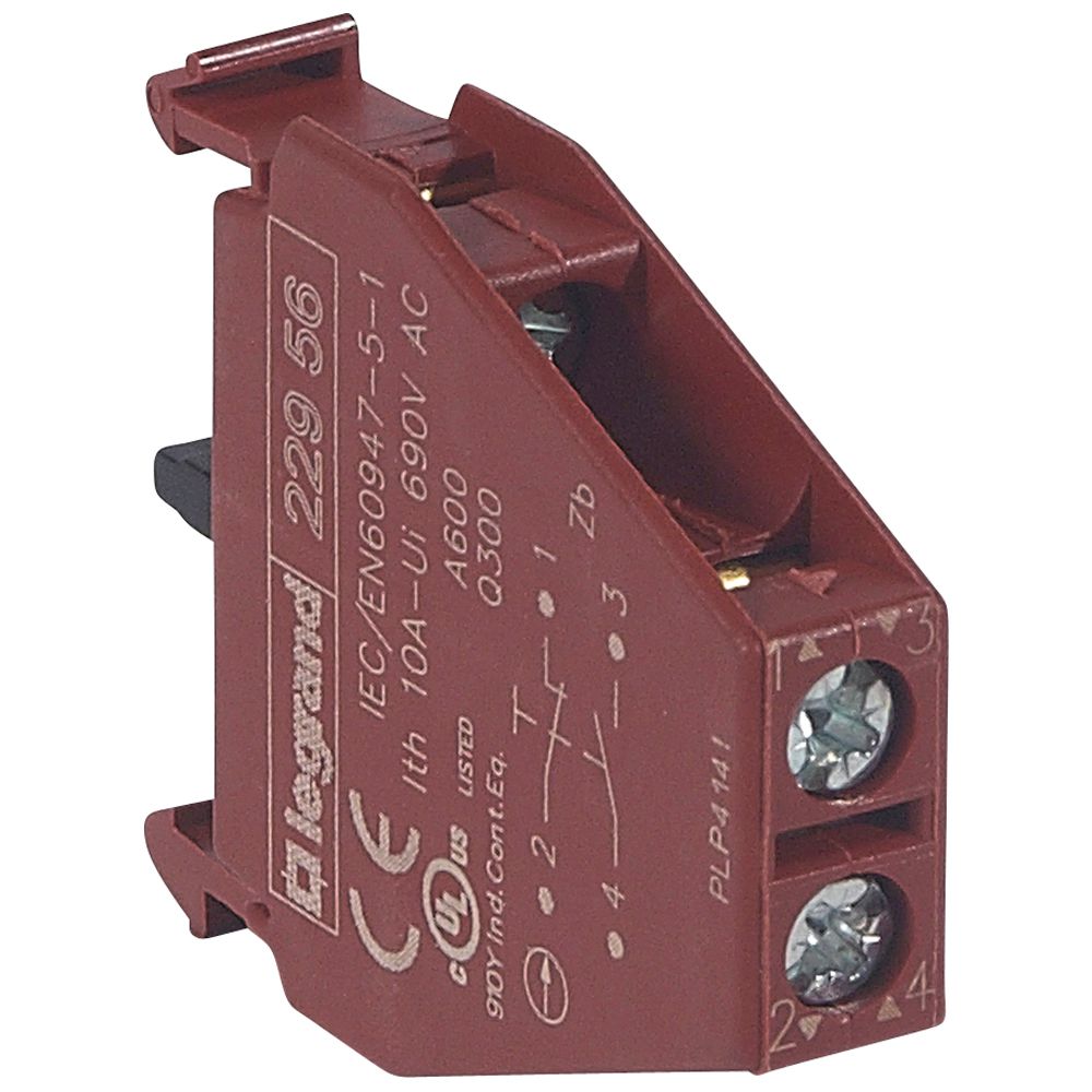 Osmoz Contacto Auxiliar 1NA/NC Para Manipul 22956 — Legrand — Legrand