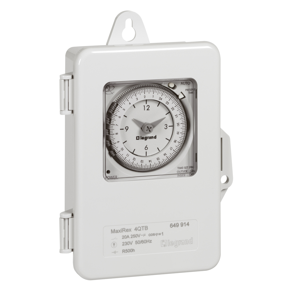 RELOJ HORARIO C/CJA IP55 C/RESER 649914 Legrand — Legrand