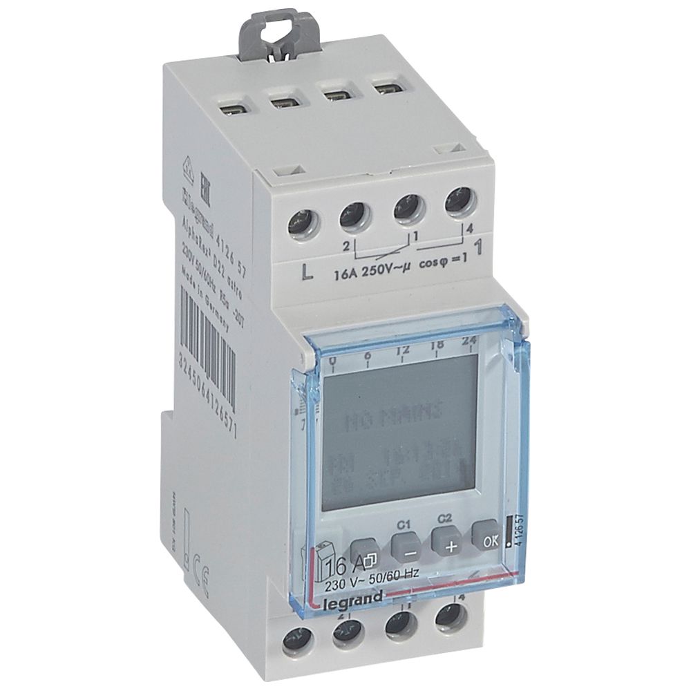Reloj Horario Astrorex 2SALIDAS 412657 — Legrand — Legrand