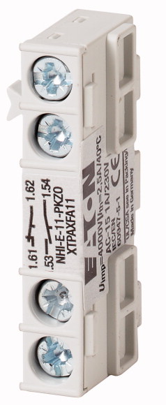 Contacto Aux Frontal 1 NA+1NA NHI-E-11-PKZO 82882 — Eaton — Eaton