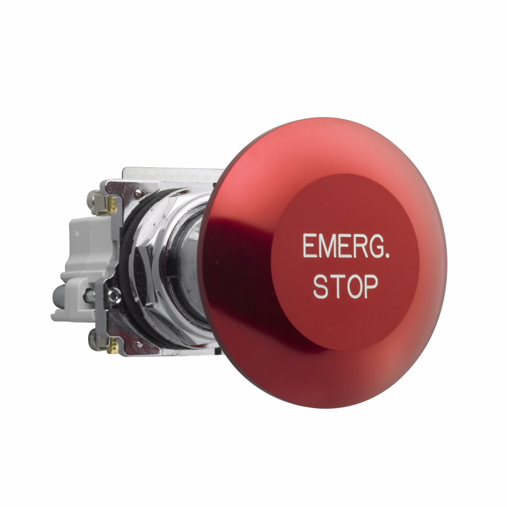 Pulsador Parada de Emergencia Rojo 30.5mm Hongo Momentaneo 1NC 10250T29 — Eaton — Eaton