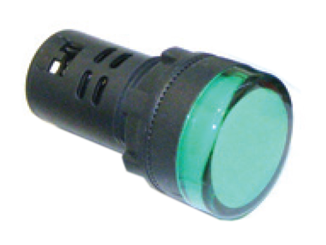 Piloto Monoblock LED 220V Verde 22mm FX780 2478034 — FNX — FNX