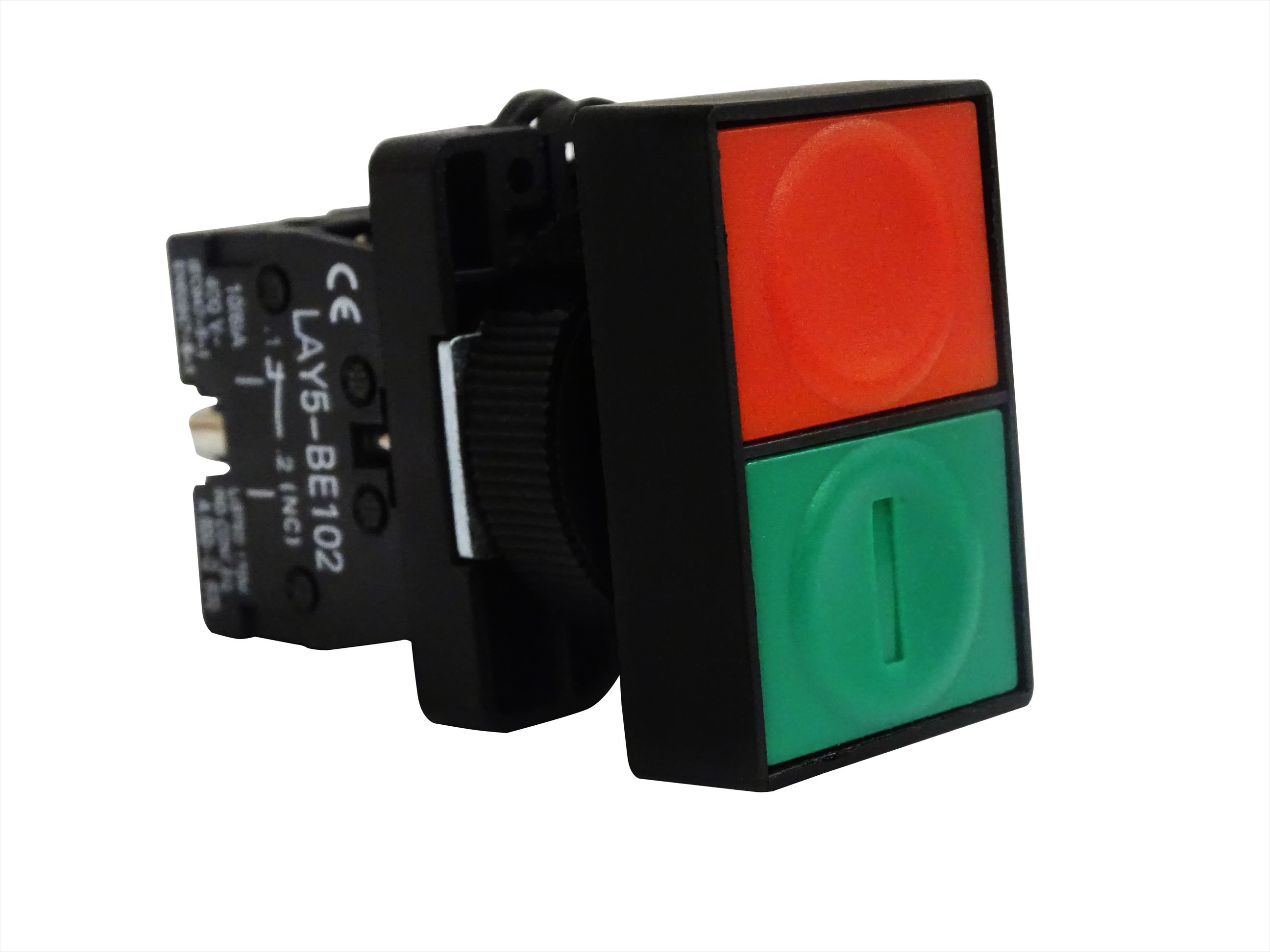 Pulsador Armado Doble 1NA+1NC 2702034 — FNX — FNX