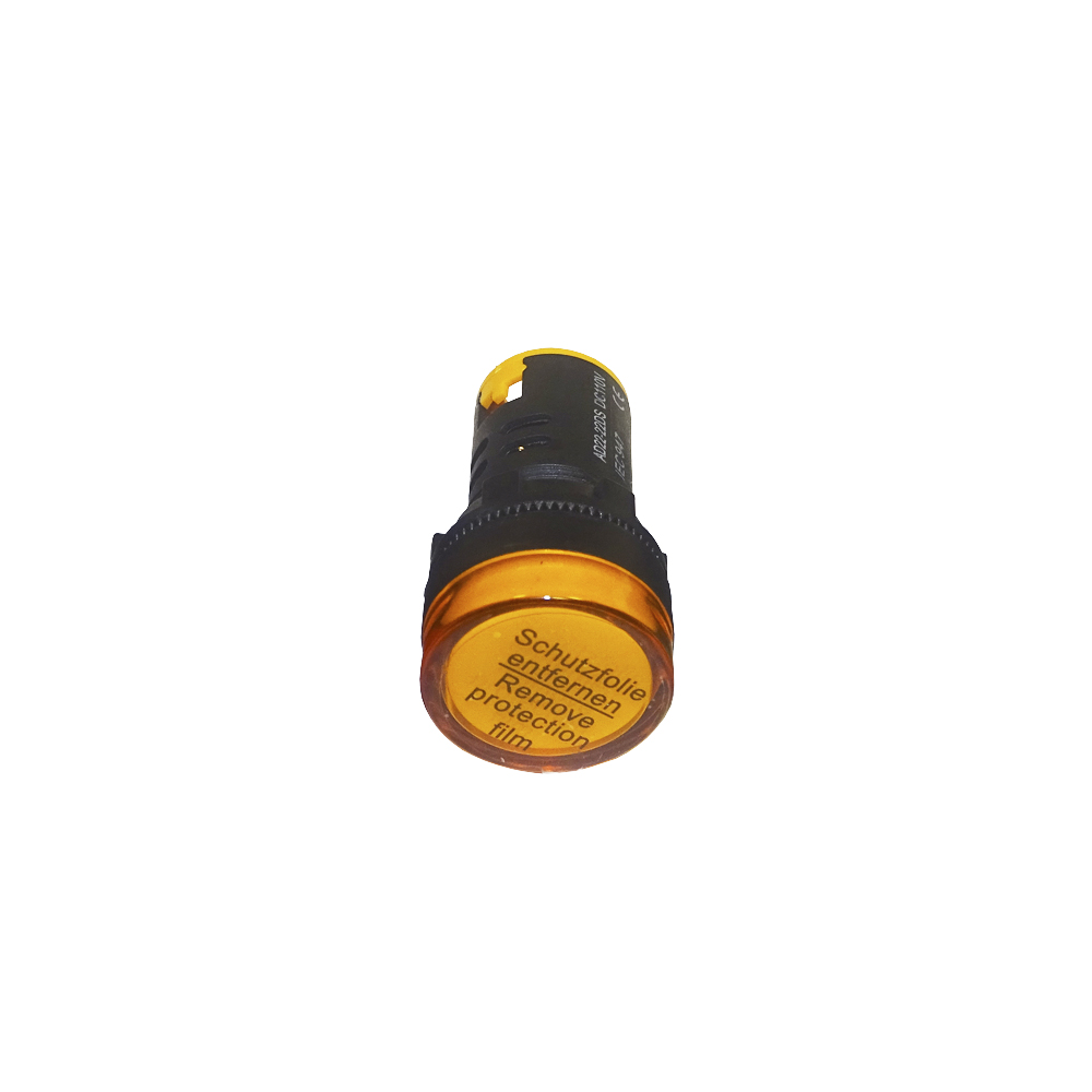 Piloto Monoblock LED 24VAC/DC Amarillo 22mm 2471434 — FNX — FNX
