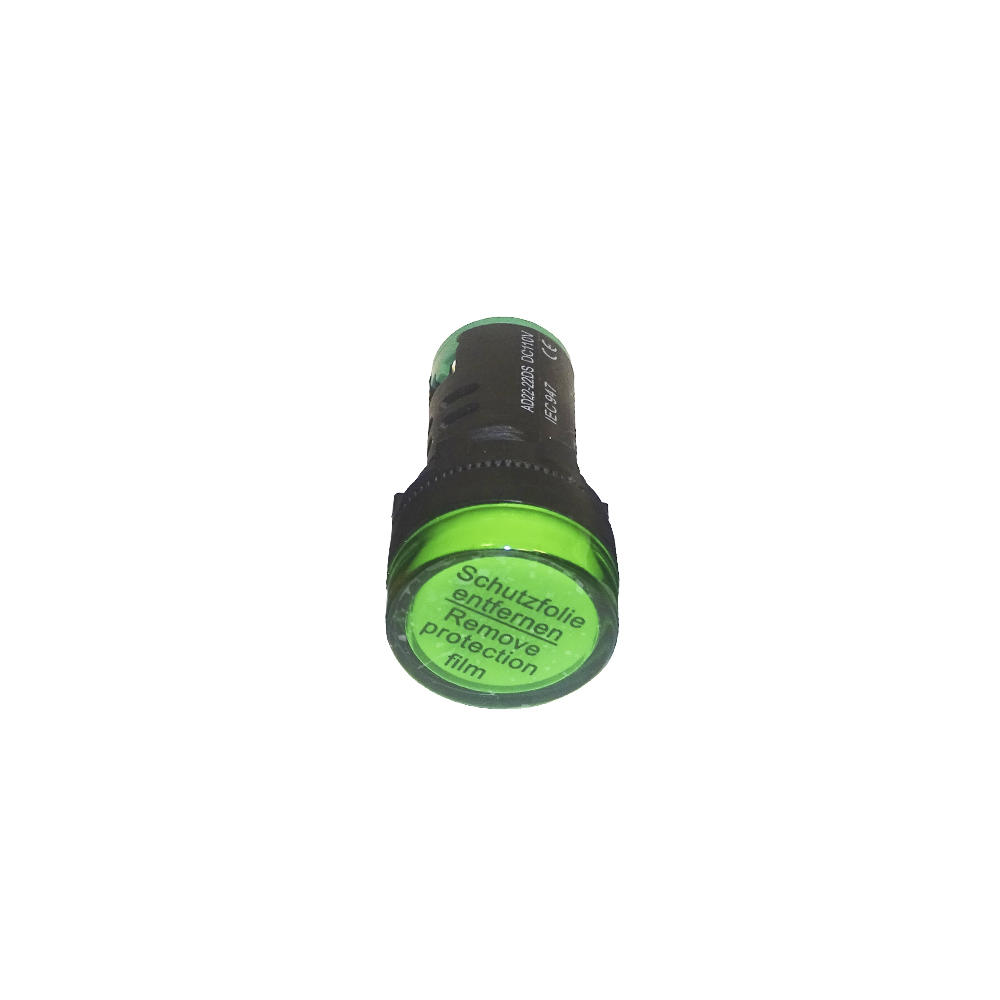 Piloto Monoblock LED 24VAC/DC Verde 22mm 2471234 — FNX — FNX