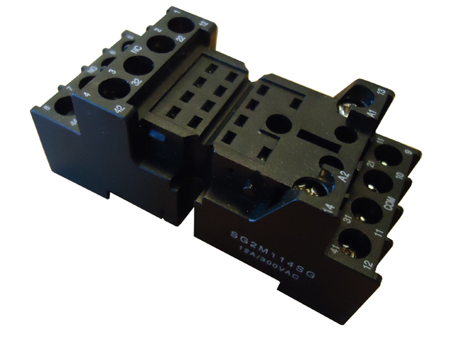 Base Rele Mini 2-4 Contactos 38600734 — FNX — FNX