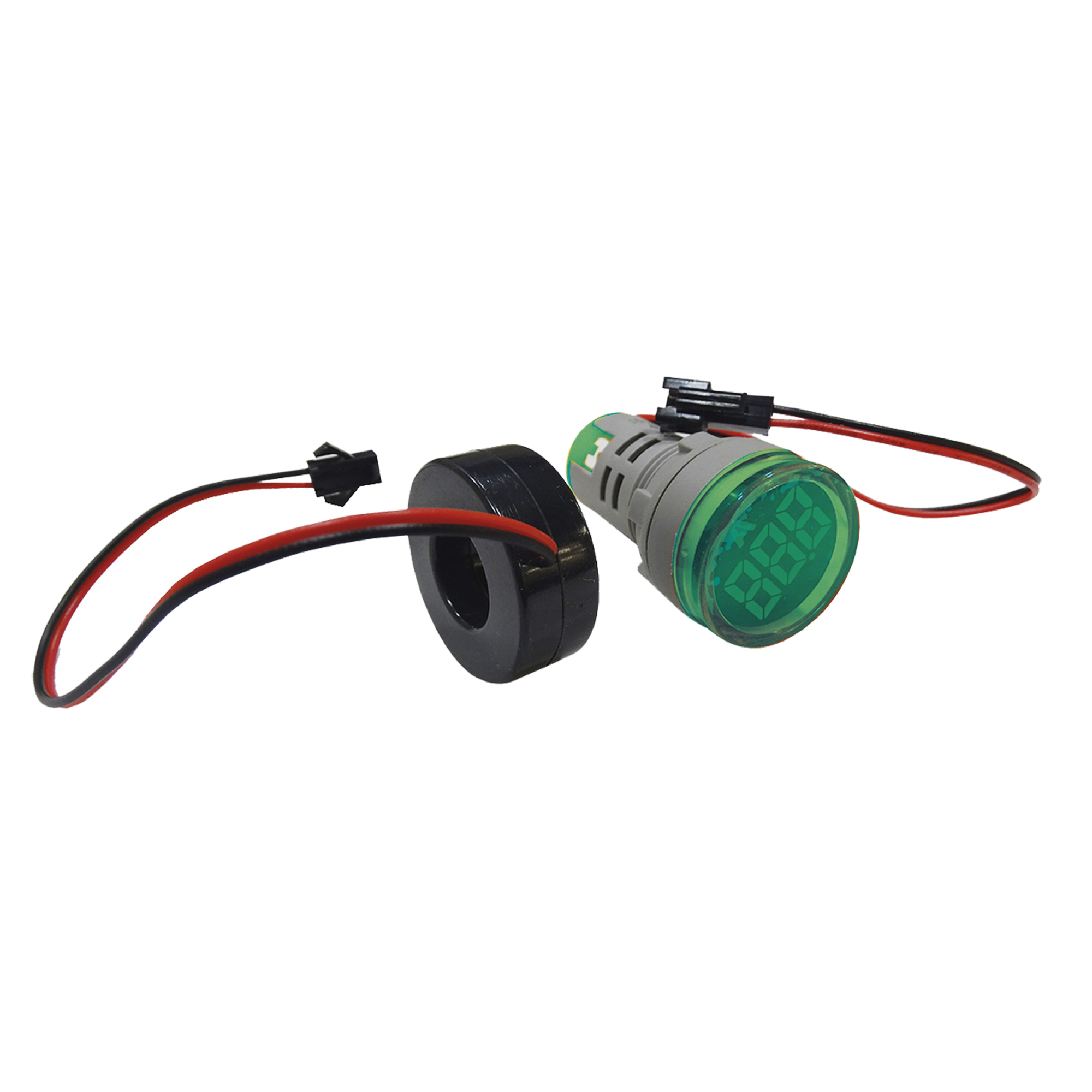 Piloto Senalizacion Amperes Verde 22mm 0-100A-220/380V 2480234 — FNX — FNX
