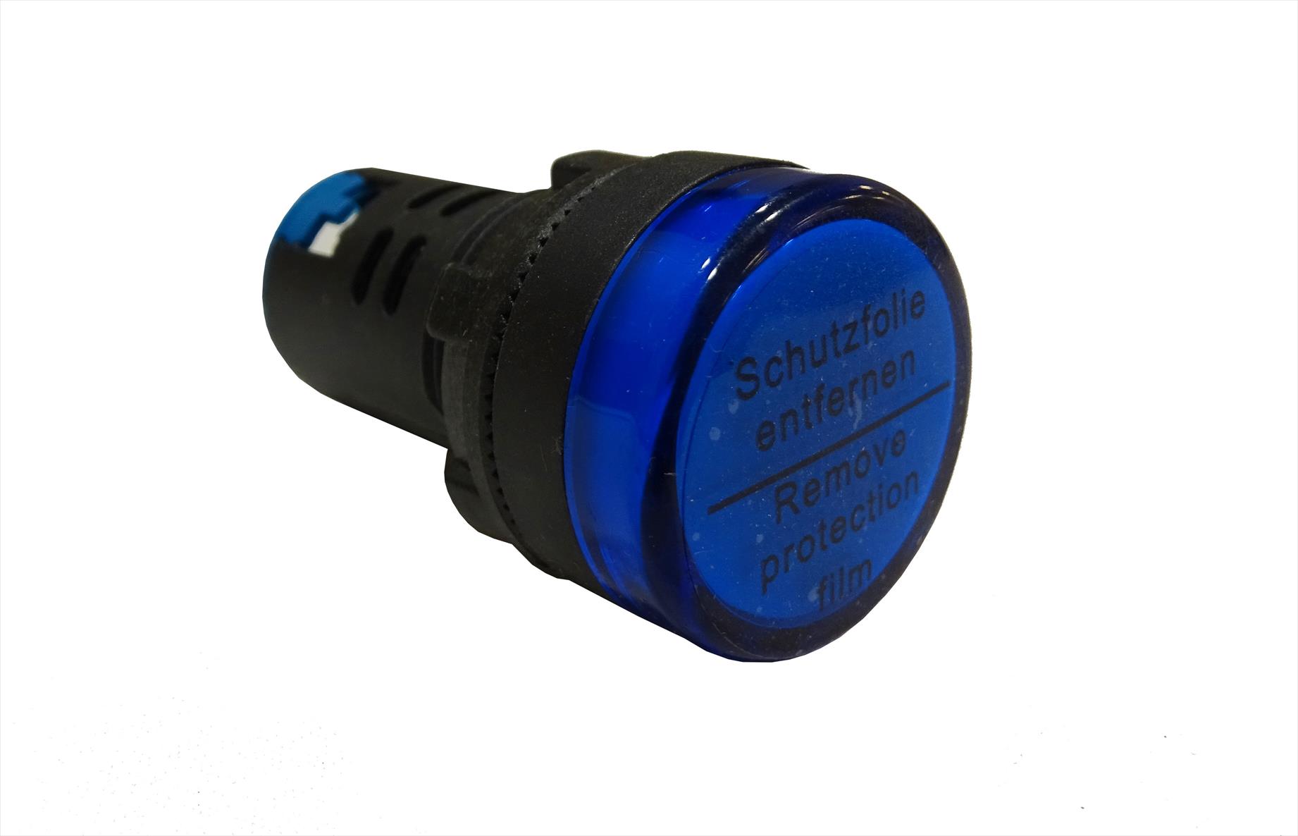 Piloto Monoblock LED 220V Azul 22mm FX786 2478634 — FNX — FNX