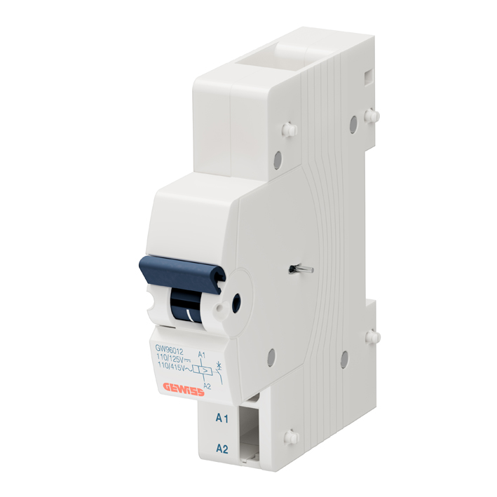 Relé DISPARO 110-125V DC/110-415VAC 1MODULO GW96012 Gewiss — Gewiss