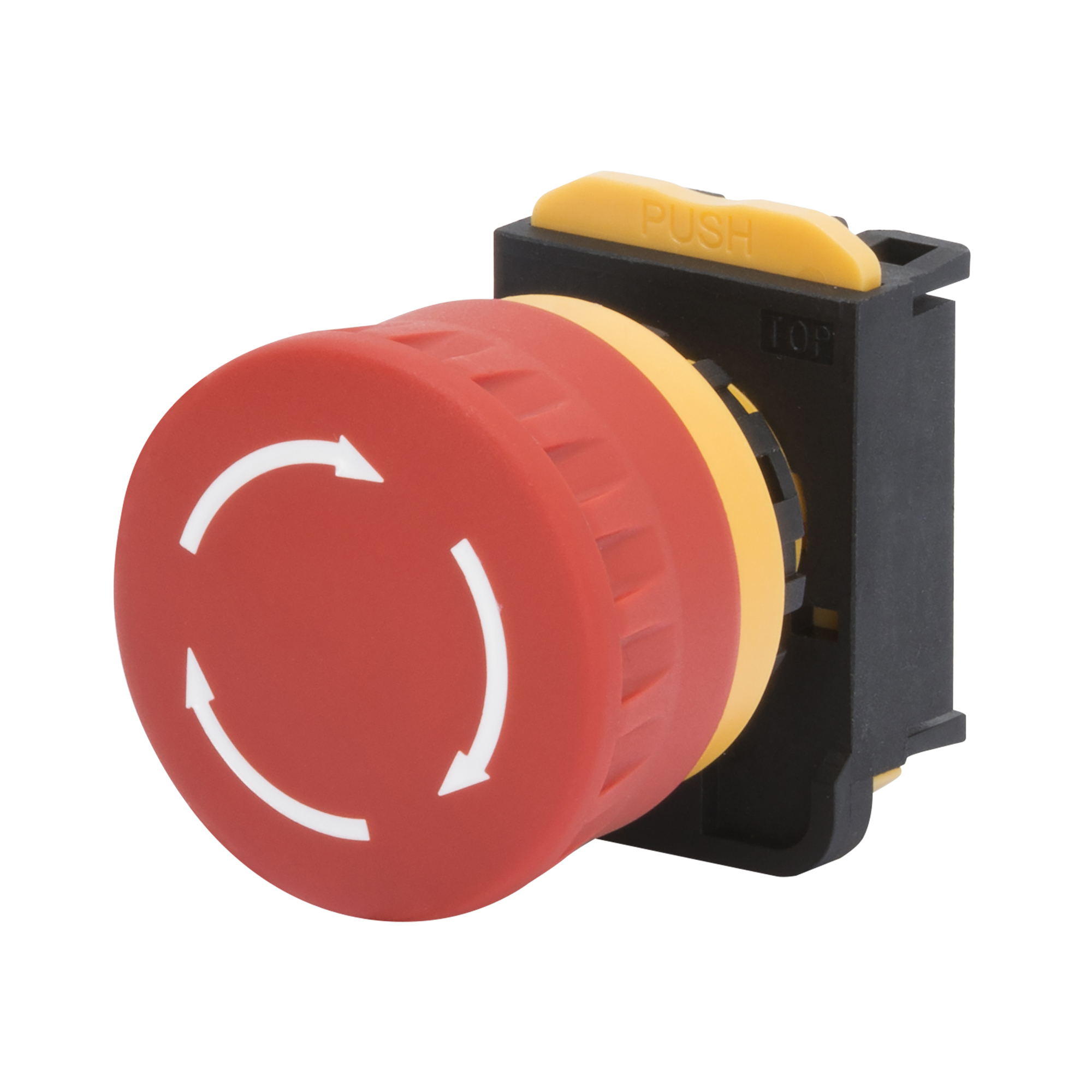 Pulsador Emergencia con Retencion para Tablero Faena GW74361 — Gewiss — Gewiss