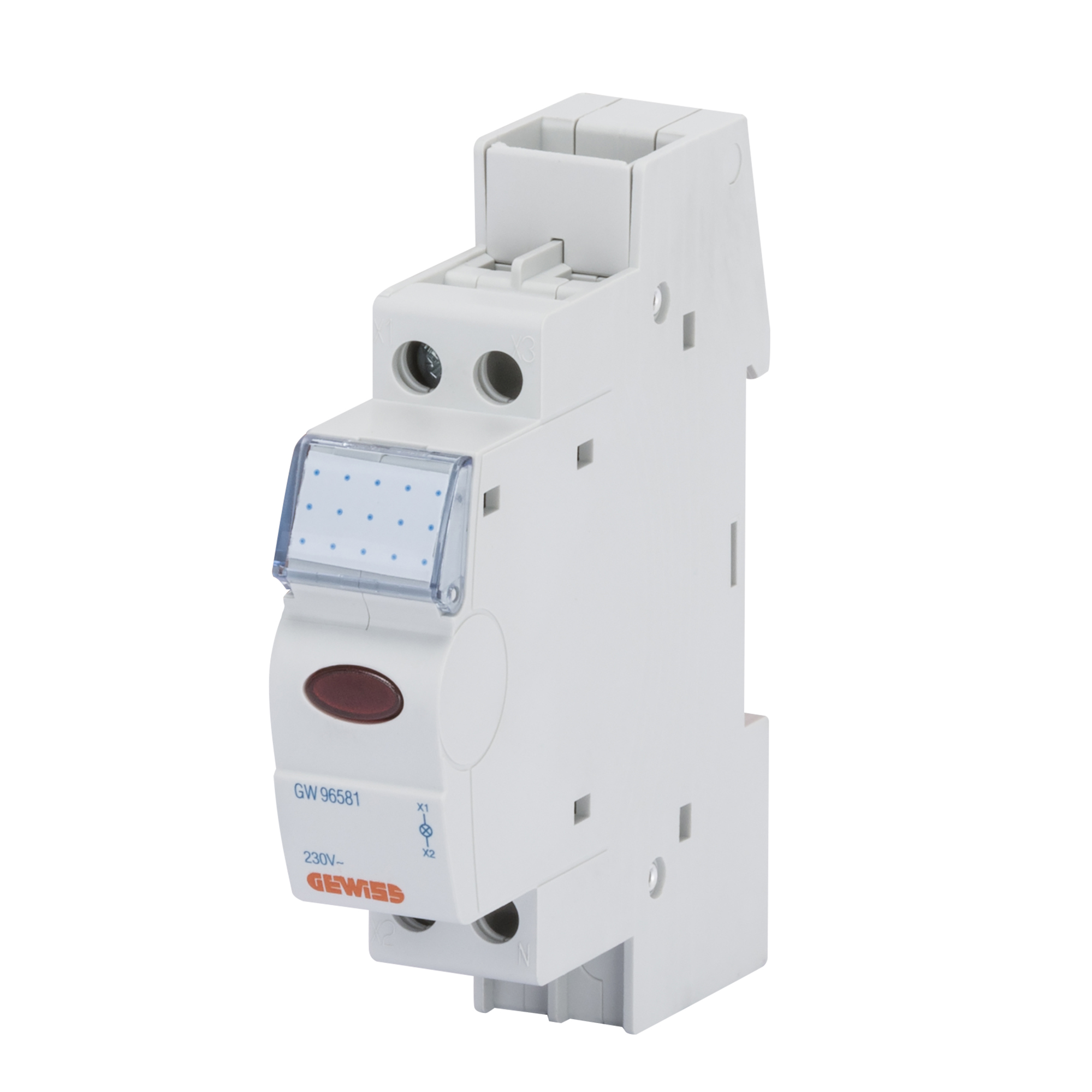 Luz Piloto Simple 230V 1 Modulo Verde GW96582 — Gewiss — Gewiss