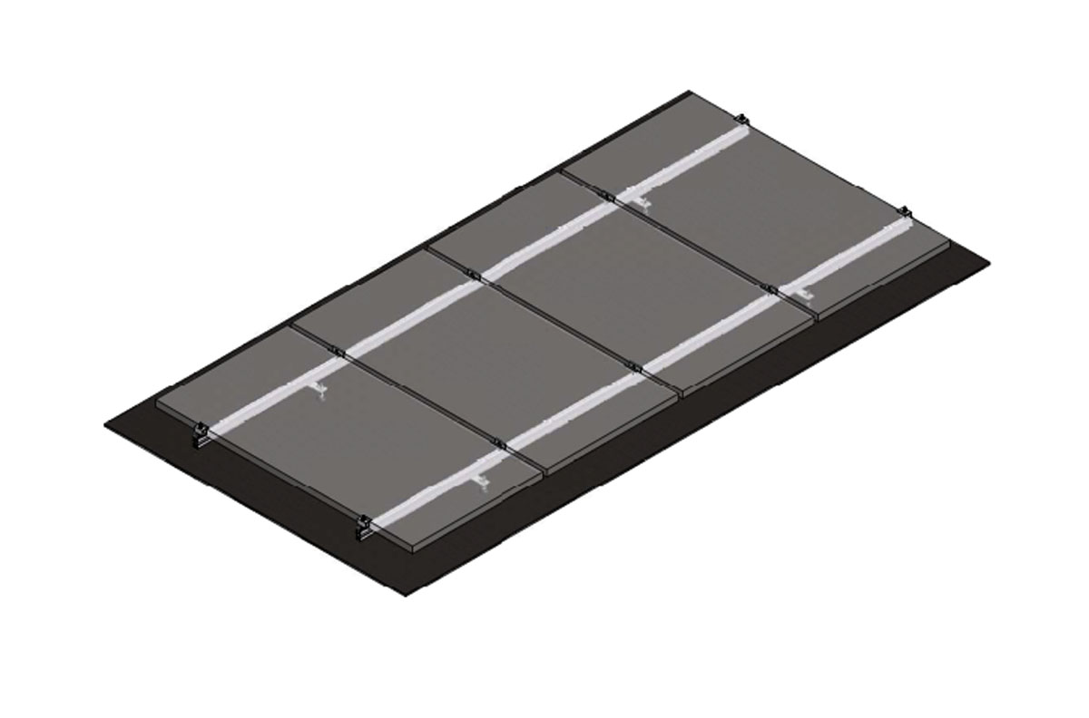 Kit Estructura Conplanar Riel 4200mm 2089262128 — FNX — FNX