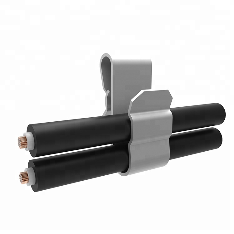 Clip de Cable Fotovoltaico para 2 Cables UN-CC1 — UI New Energy — UI New Energy