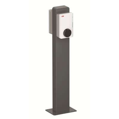 Pedestal Metalico 2 Cargadores de Vehiculos, Independiente, Soporte Mecanico 6AGC085684 — ABB — ABB