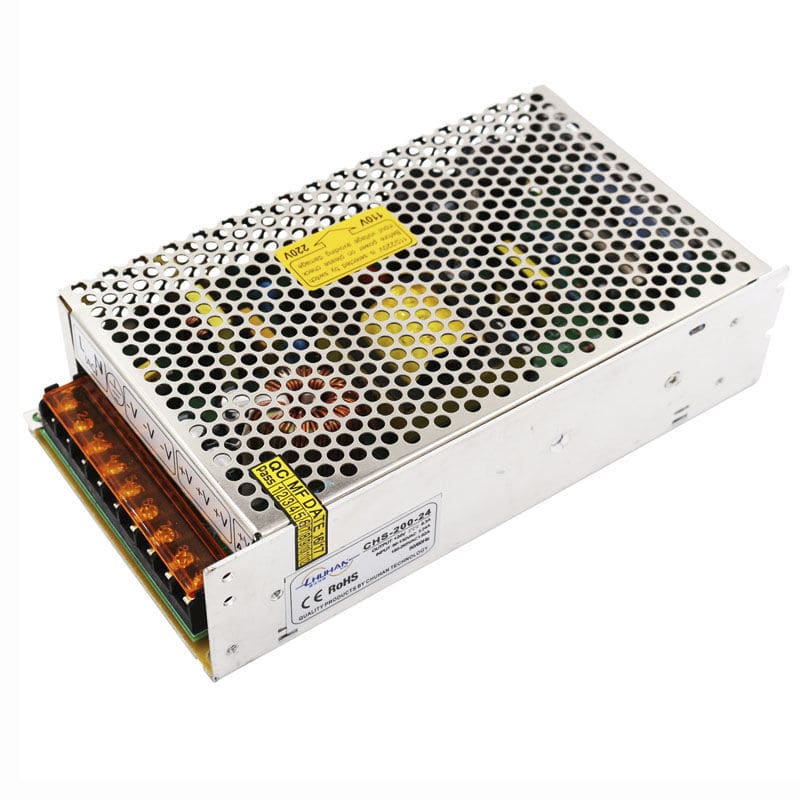 Fuente de Poder 12V Interior -16.7 200W DC de Salida Simple 90-130VAC/170-260VAC 12V IP20 199 109 49mm(L W H) (FU200I)