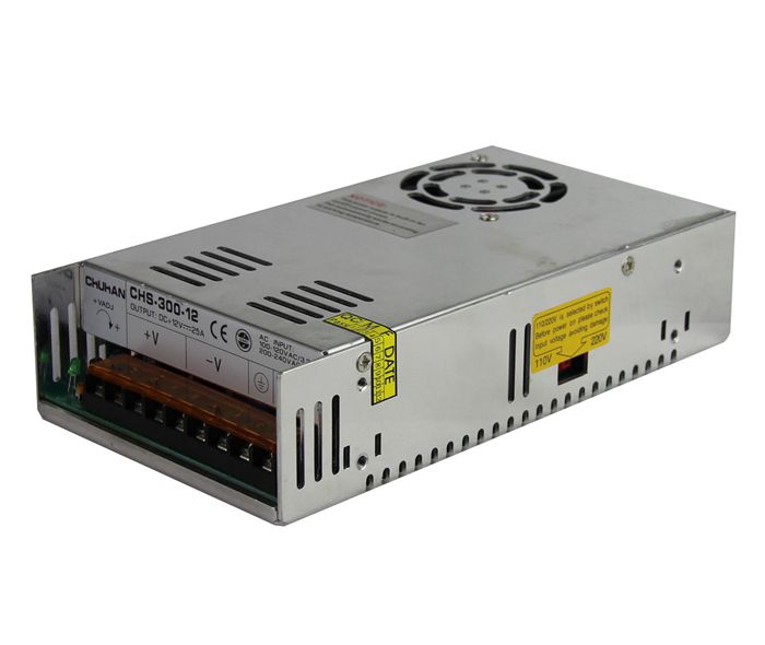 Fuente de Poder 12V Interior -60W DC -Chasis Cerrado, con Protección Contra Cortocircuitos, para Iluminación LED, Estanca, Conmutada 90-130VAC/170-260VAC 12V IP67 178 68 43mm (FU60E)
