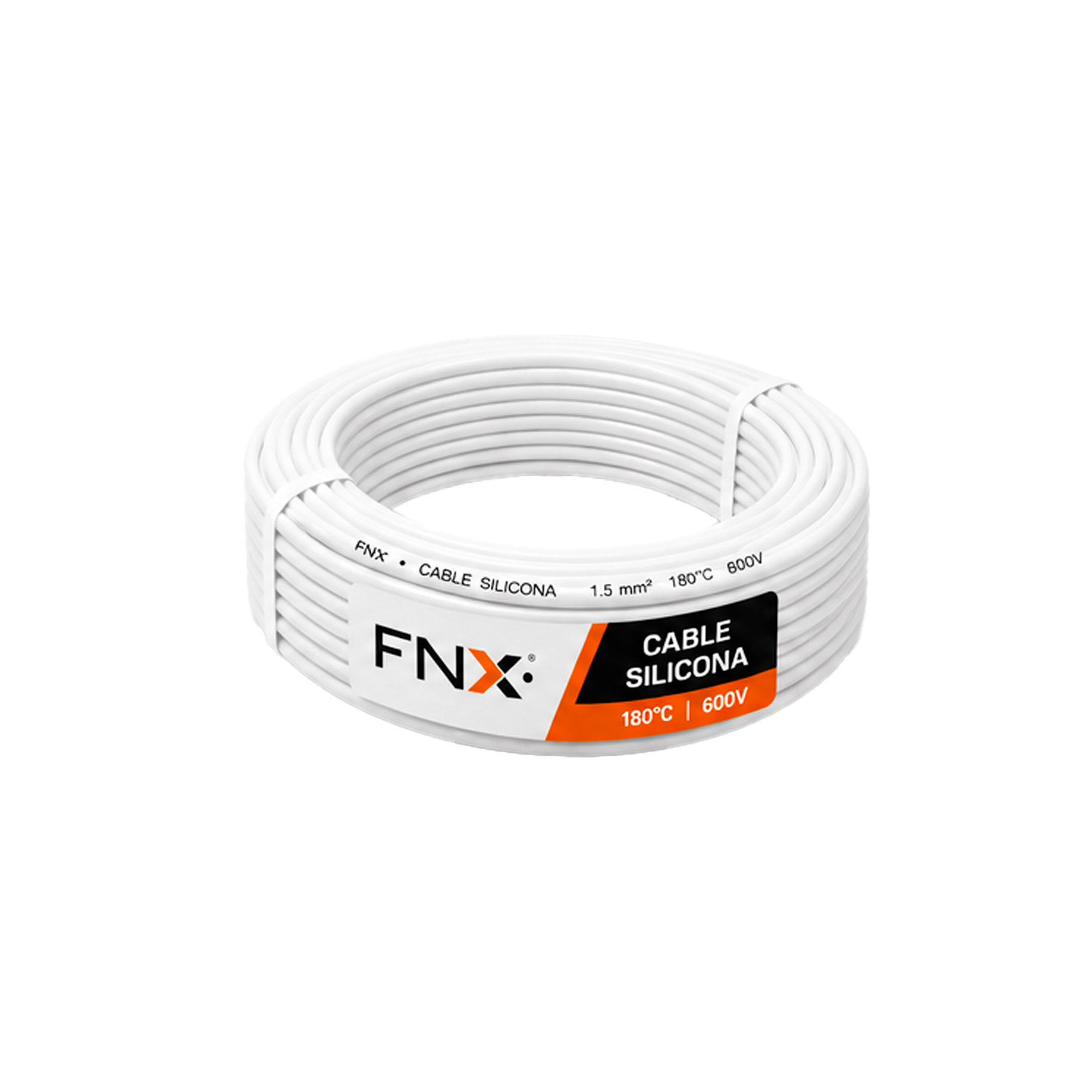 Cable Silicona 4.0mm 250G C Blanco 25405234 — FNX — FNX